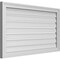 Ekena Millwork Vertical Surface Mount PVC Gable Vent: Functional, w/ 2"W x 1-1/2"P Brickmould Frame, 38"W x 22"H GVPVE38X2202SF - alternate 4